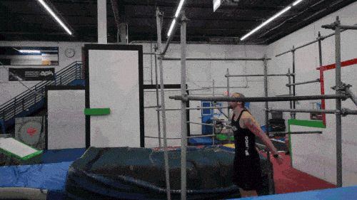 Level+2+Parkour+Advancement+Test+Bar+Swing