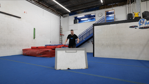 Step Through Spin Back Vault